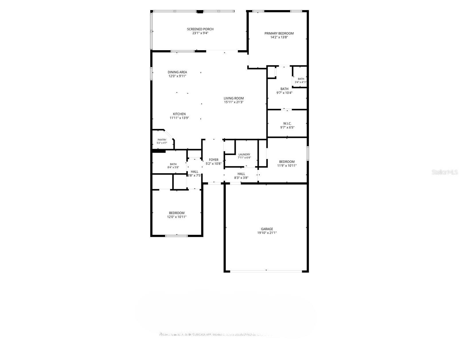 13786 HUNTING CREEK PLACE, Spring Hill, FL 34609 Floor plan