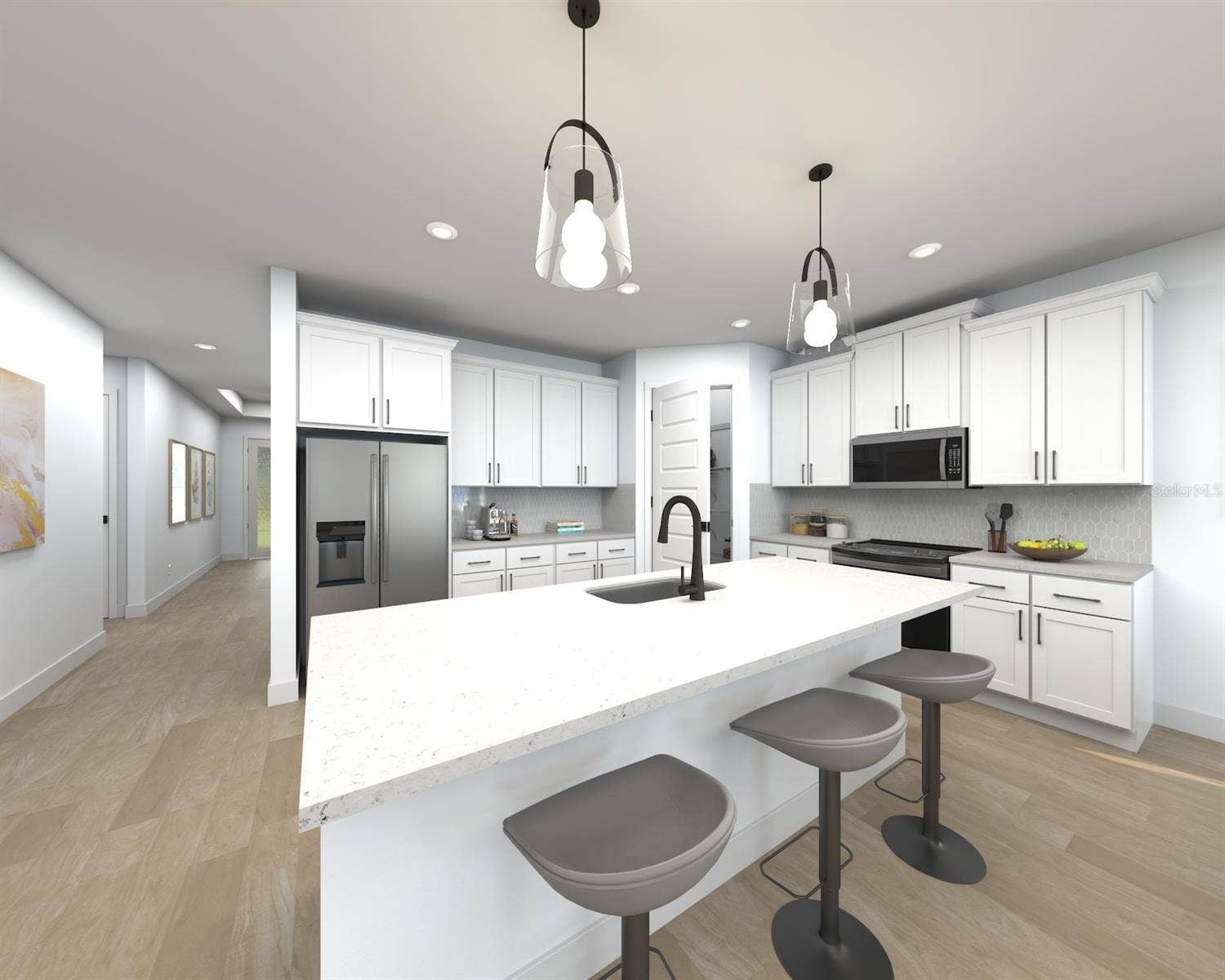 13109 SHELLMORE AVENUE, Palmetto, FL 34221 Photo is not of the actual home, but is an inspirational photo of builders model home and may depict options, furnishings, and/or decorator features that are not included.