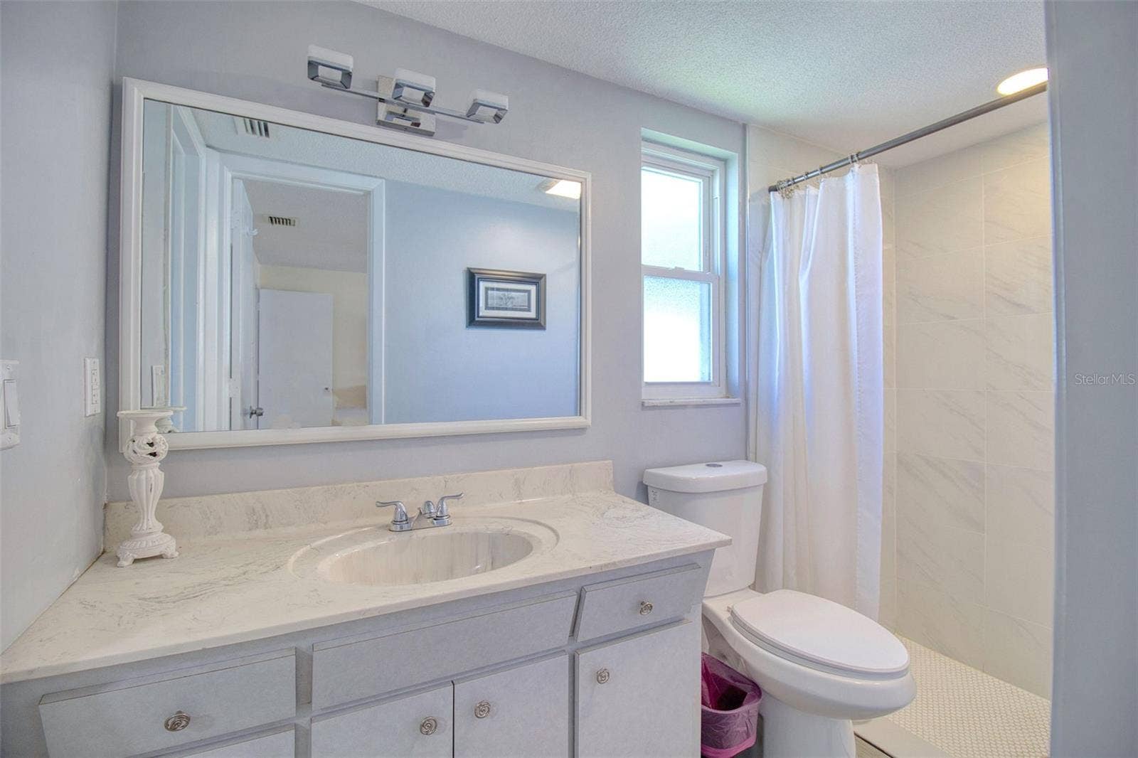 Primary bath with shower