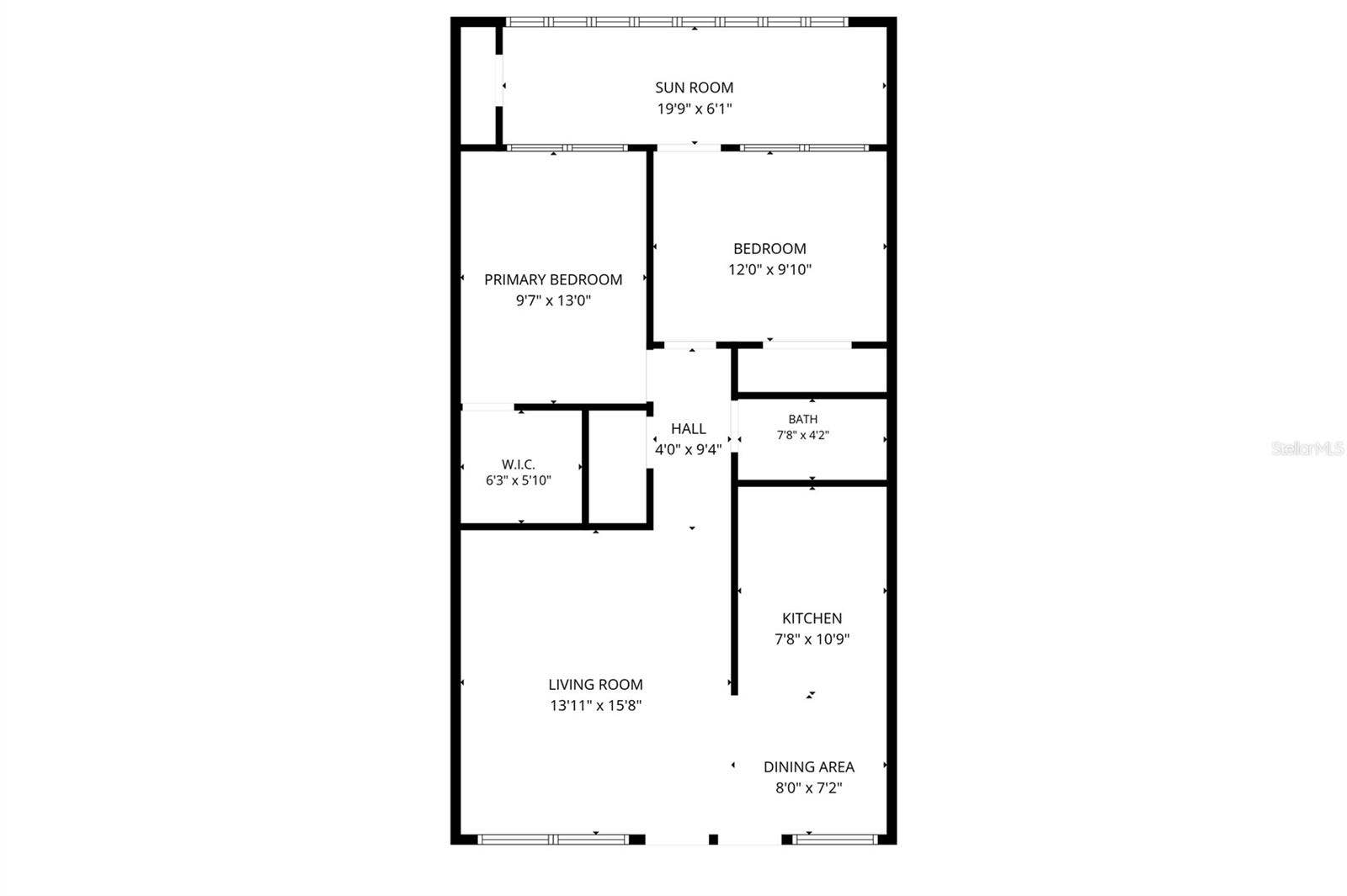 8055 112TH STREET, #205, Seminole, FL 33772 Floor Plan