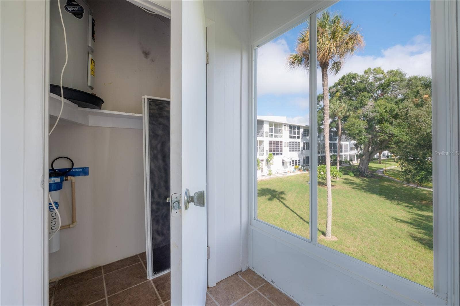 8055 112TH STREET, #205, Seminole, FL 33772 Lanai and utility closet