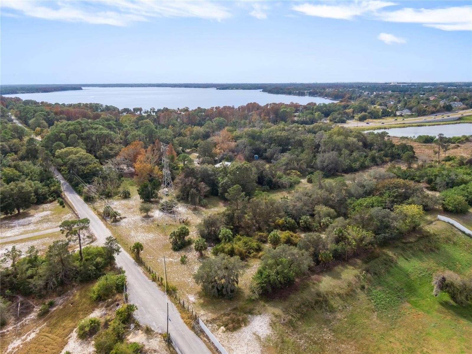 2373 KEYSTONE ROAD, Tarpon Springs, FL 34688 View towards Lake Tarpon across Keystone Rd.