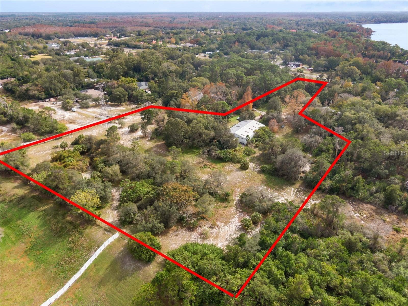2373 KEYSTONE ROAD, Tarpon Springs, FL 34688 Approximate Boundary Lines