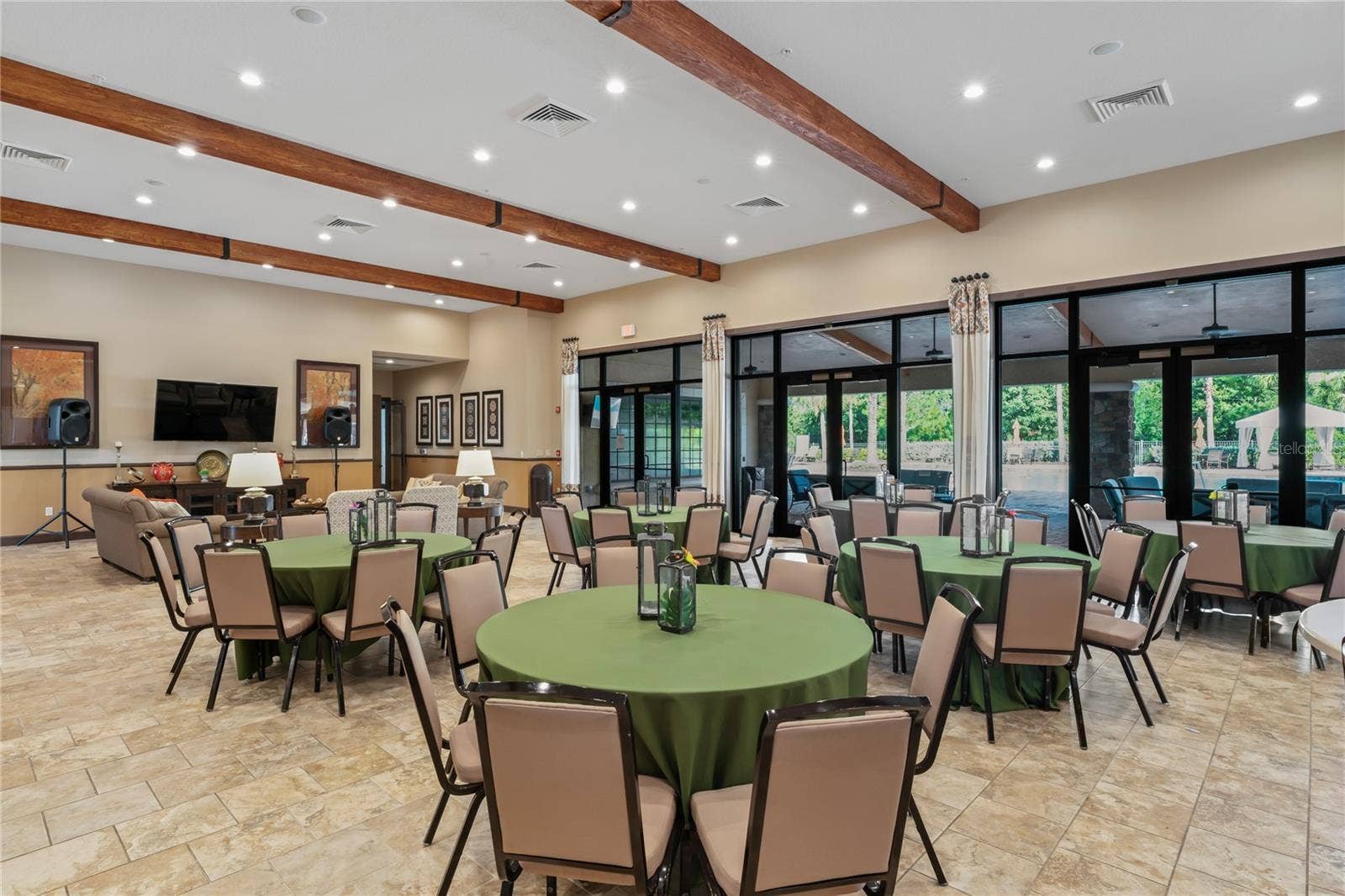 The gathering room