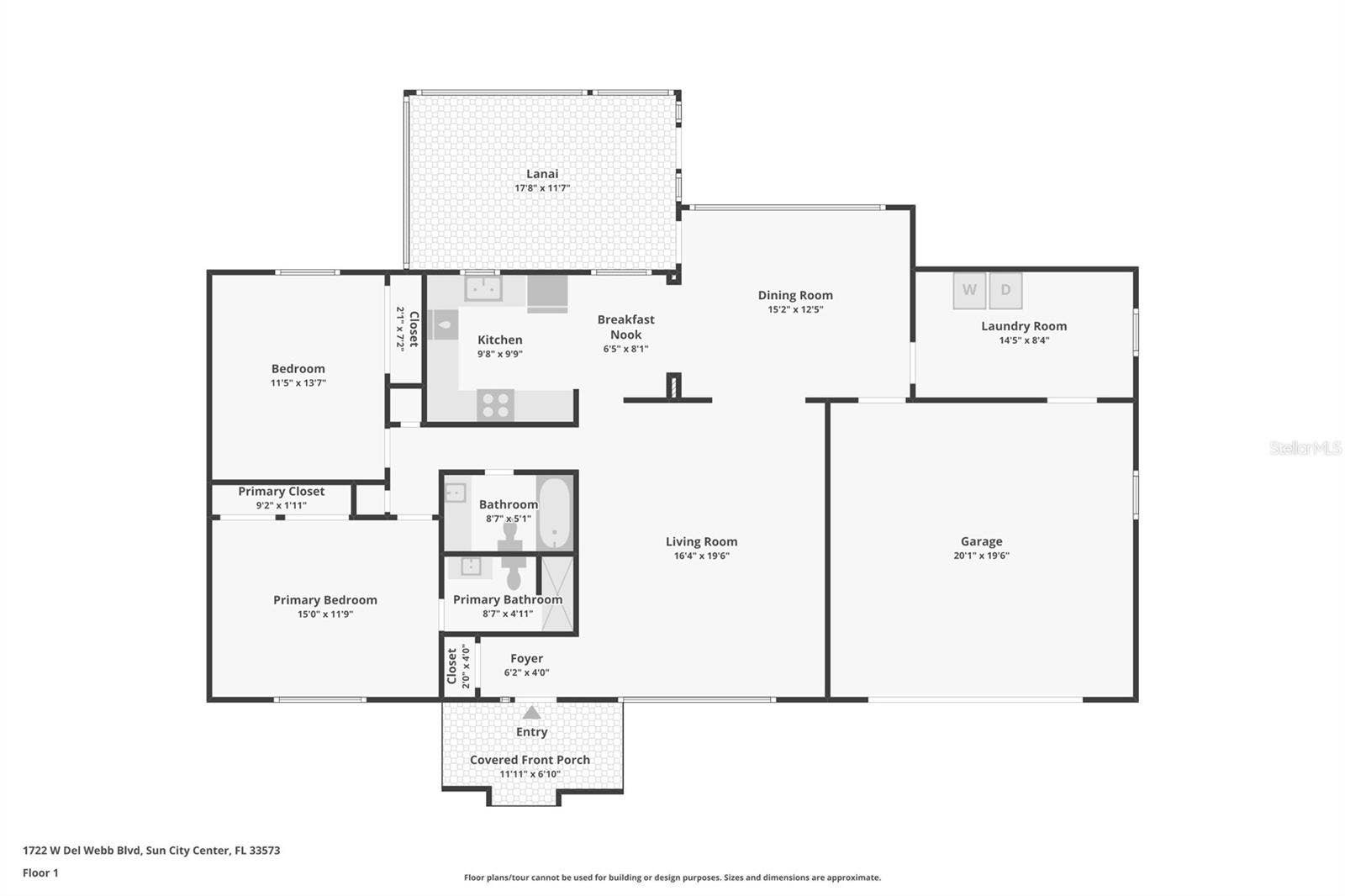 1722 W DEL WEBB BOULEVARD, Sun City Center, FL 33573