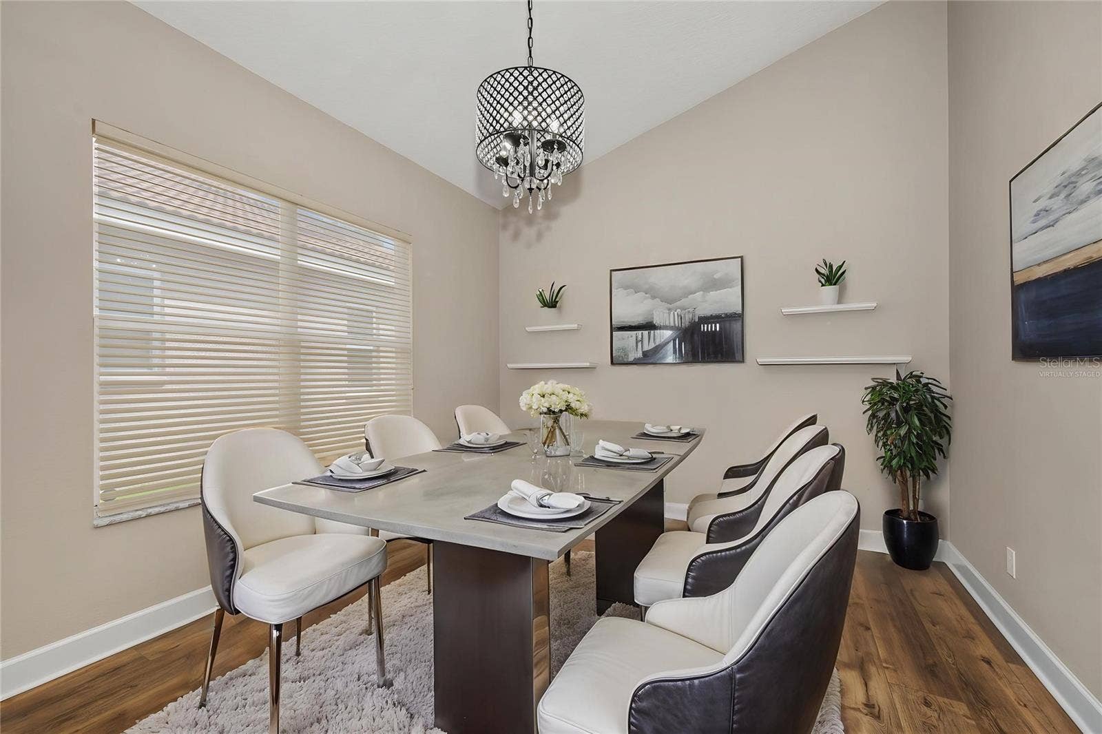 4008 SILK OAK LANE, Palm Harbor, FL 34685 Dining Room Virtually Staged
