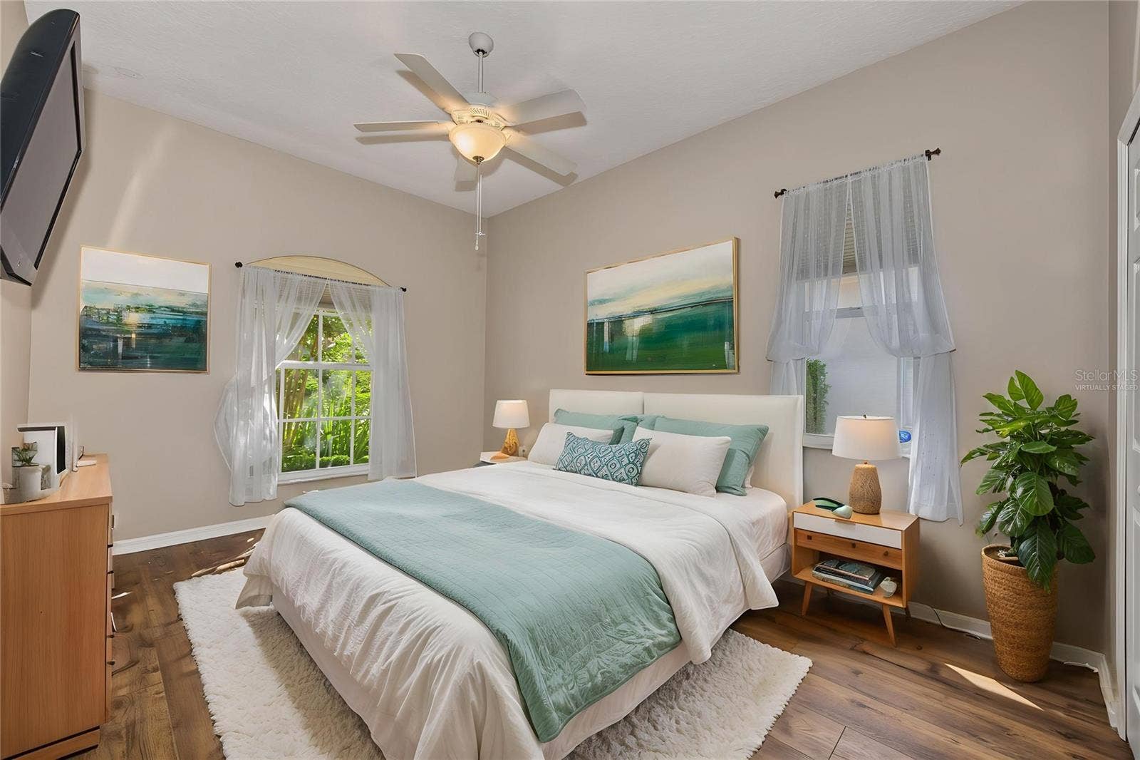 4008 SILK OAK LANE, Palm Harbor, FL 34685 Secondary Bedroom Virtually Staged