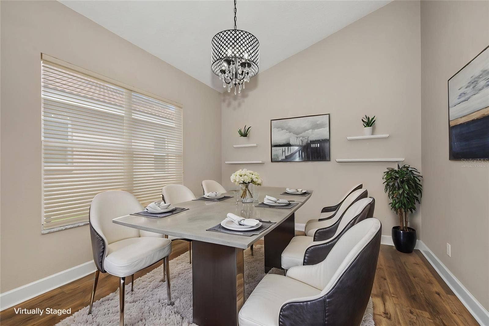 4008 SILK OAK LANE, Palm Harbor, FL 34685 Dining Room Virtually Staged
