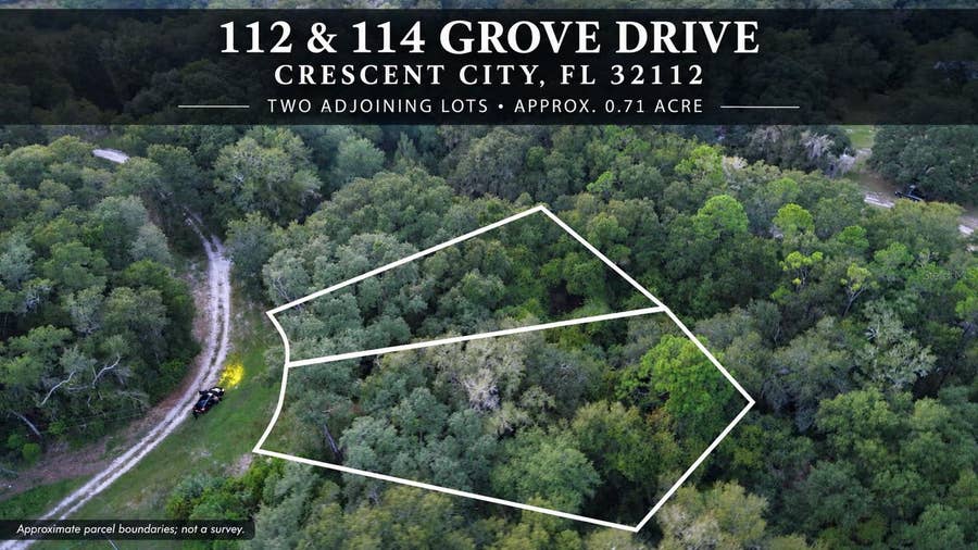 Property photo for 112 & 114 GROVE DRIVE, Crescent City, FL