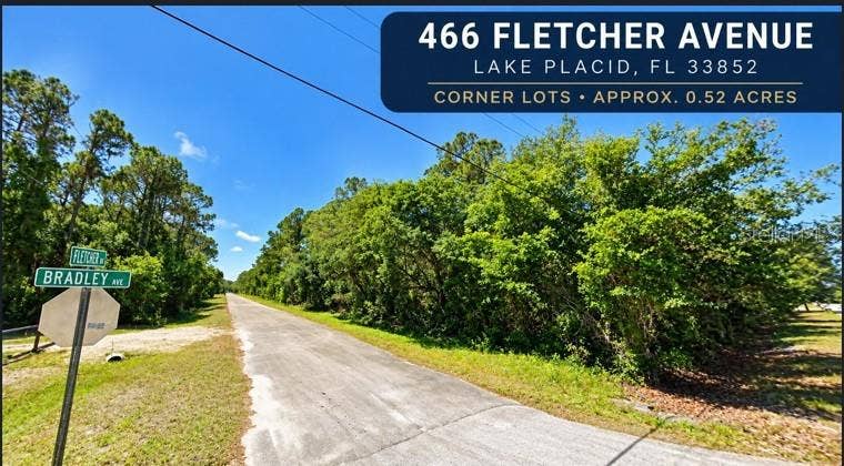 Property photo for 466 FLETCHER AVENUE, Lake Placid, FL