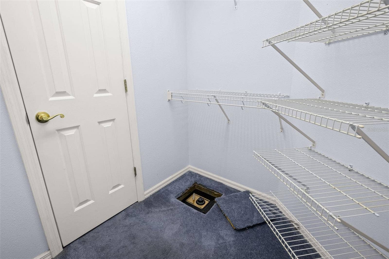 Walk-In Closet with Safe