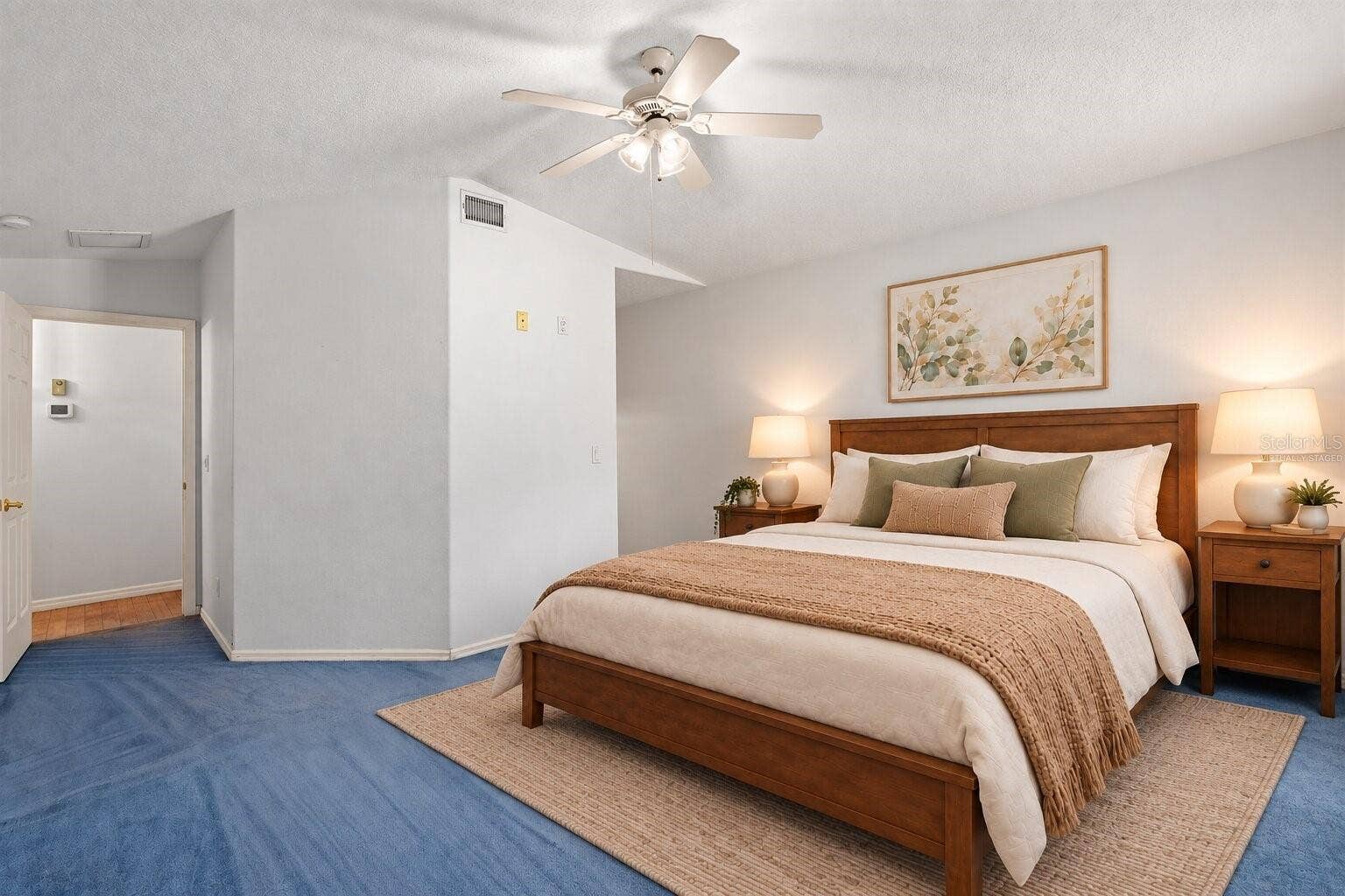Virtually Staged - Primary Bedroom