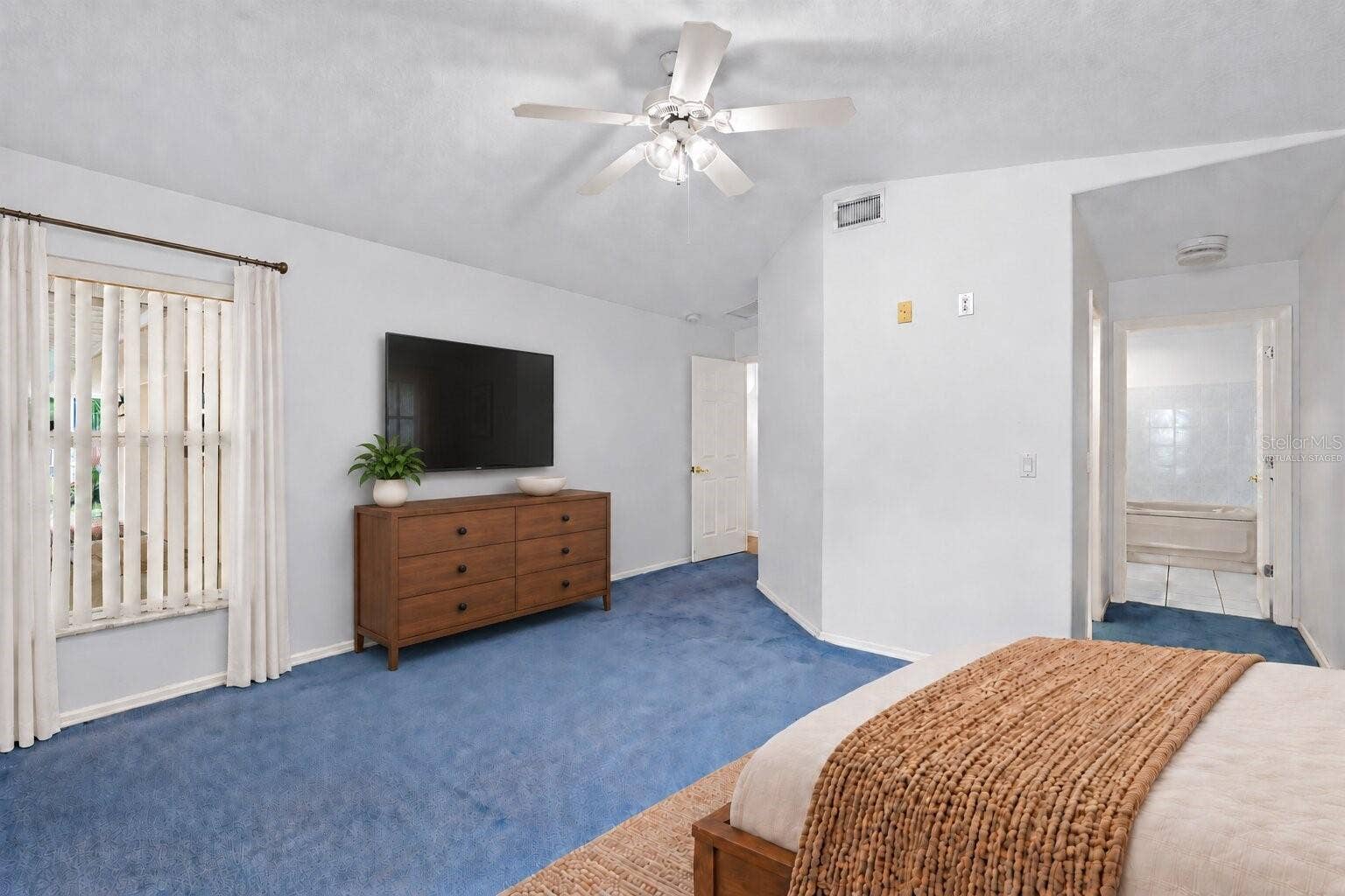 Virtually Staged - Primary Bedroom