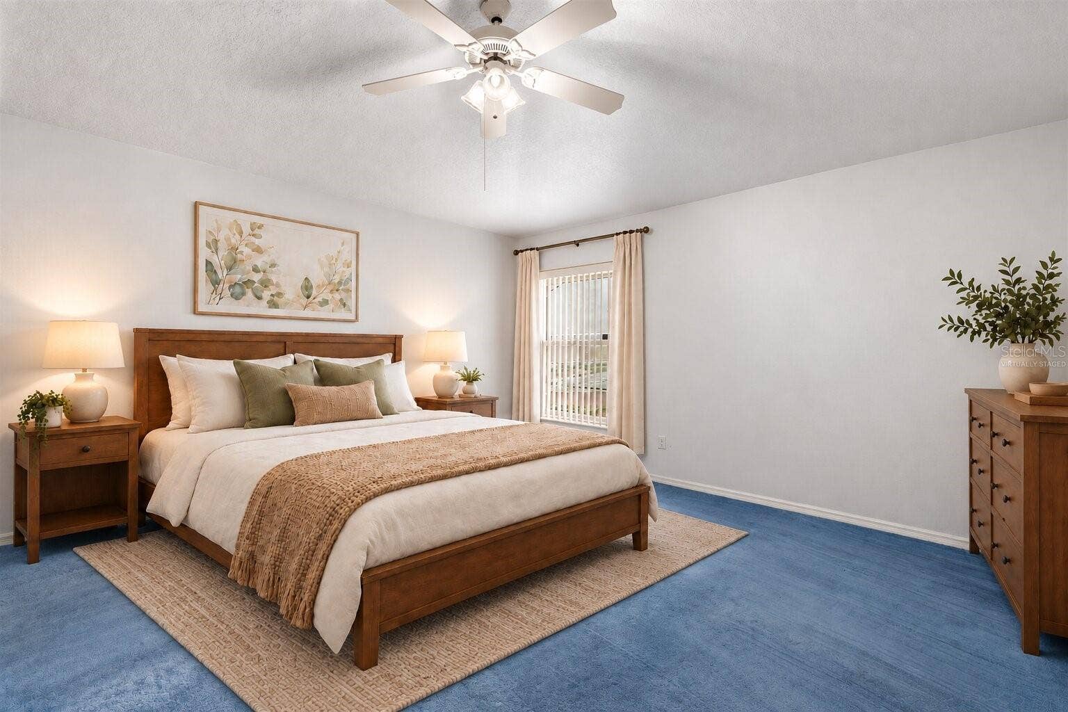 Virtually Staged - Primary Bedroom