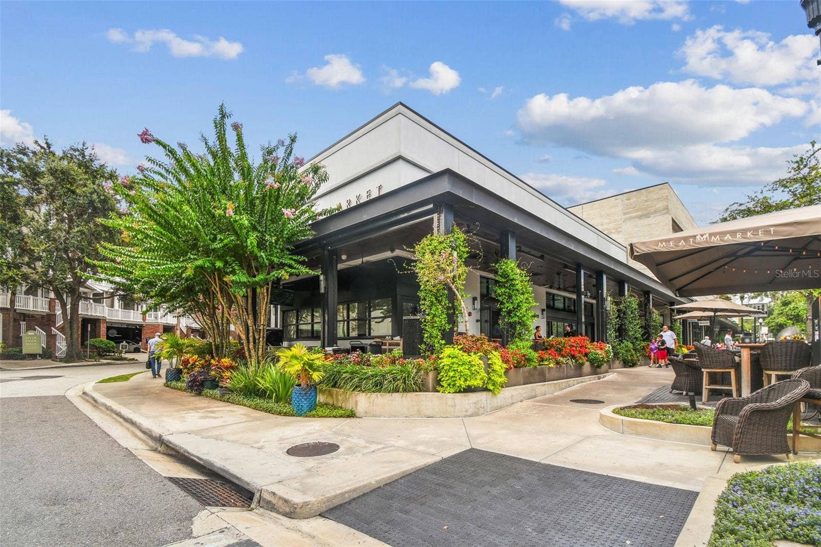 Meat Market in Hyde Park Village, one of many fine dining establishments.