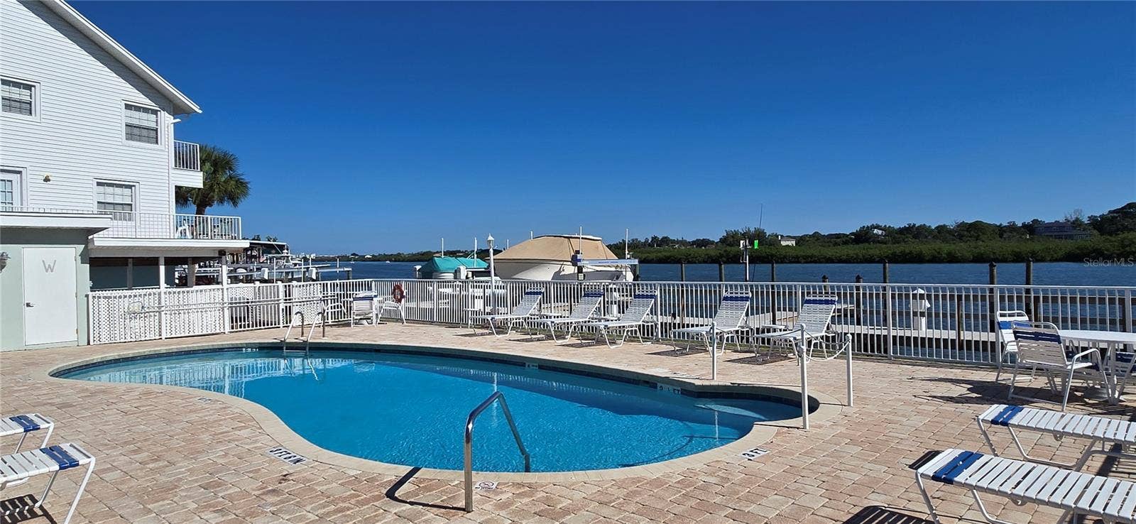 Vista Village Community Pool on the Waterfront