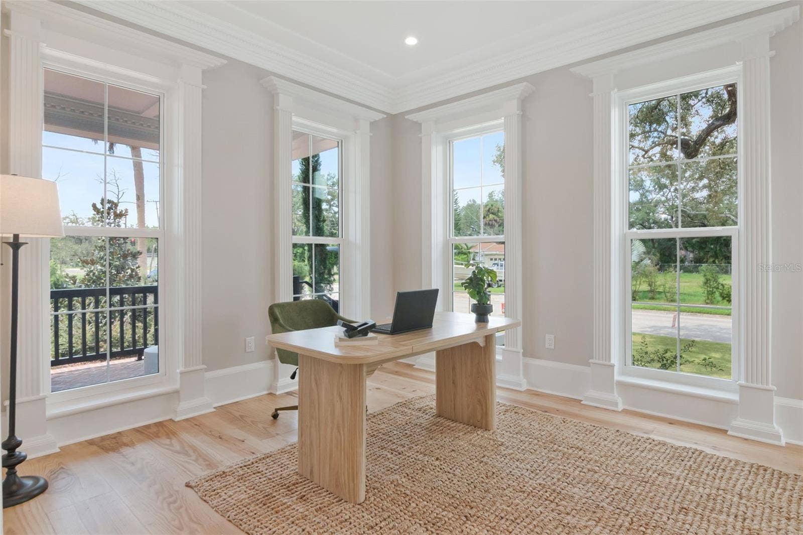 4706 W SAN JOSE STREET, Tampa, FL 33629 Home office features a fireplace too!