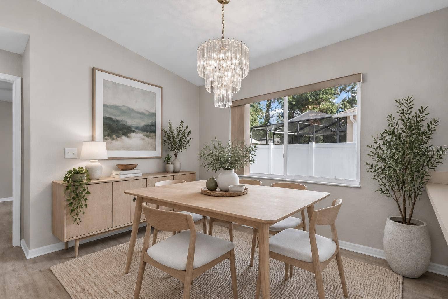 7399 TANAWANDA TRAIL, Spring Hill, FL 34606 virtually staged dining room