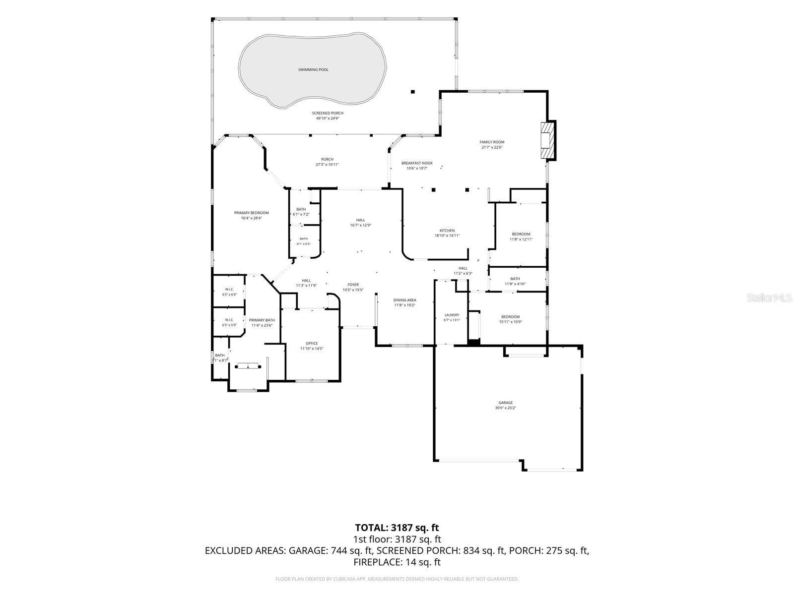 3763 EXECUTIVE DRIVE, Palm Harbor, FL 34685 Floorplan