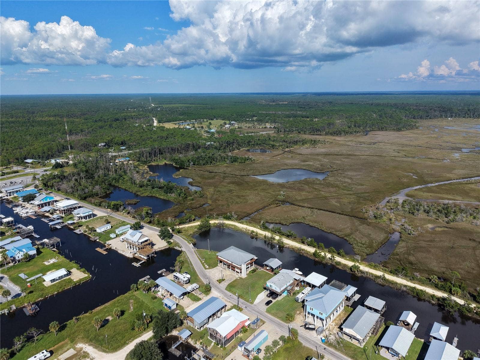Drone shot