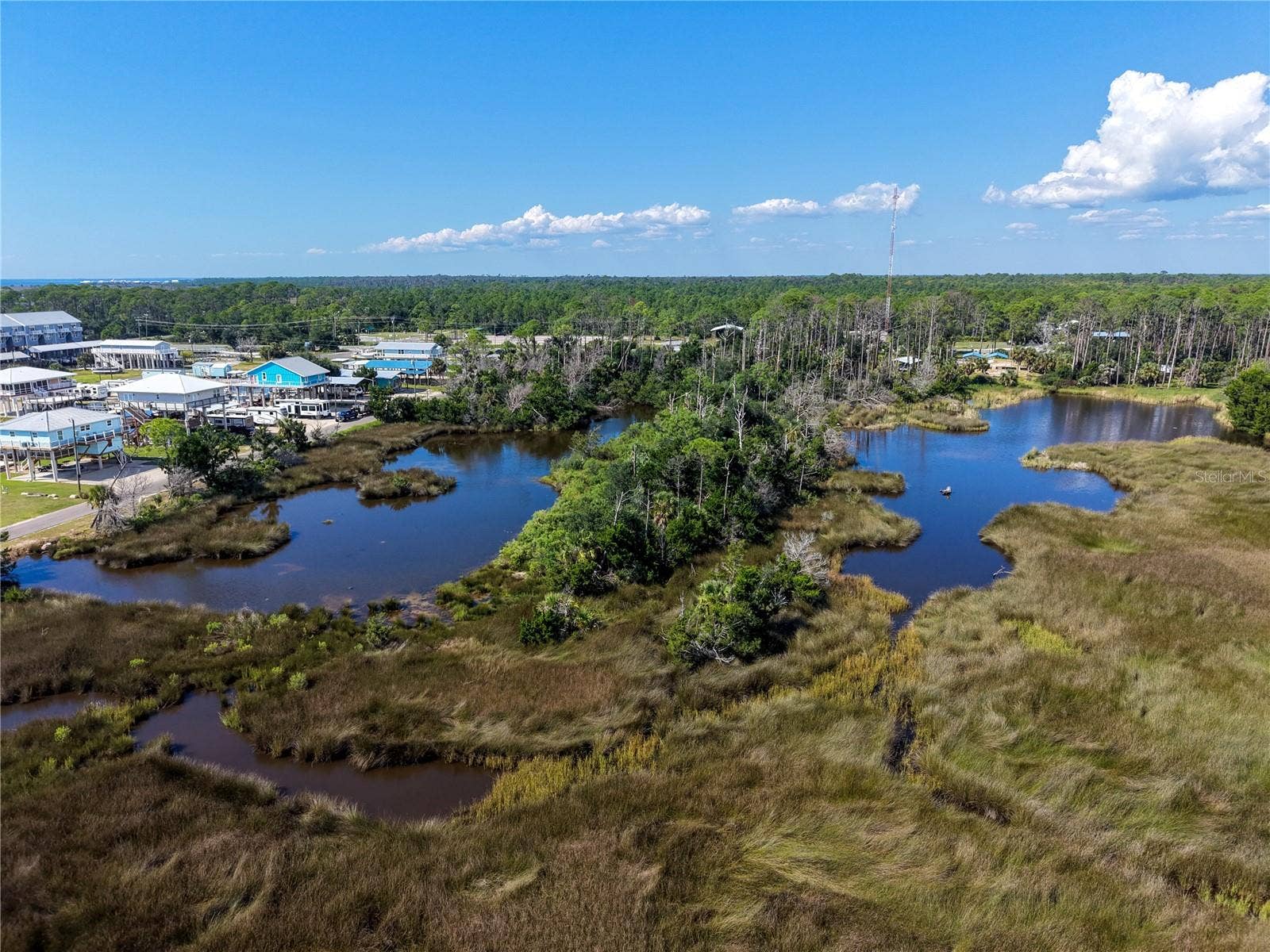 Drone shot