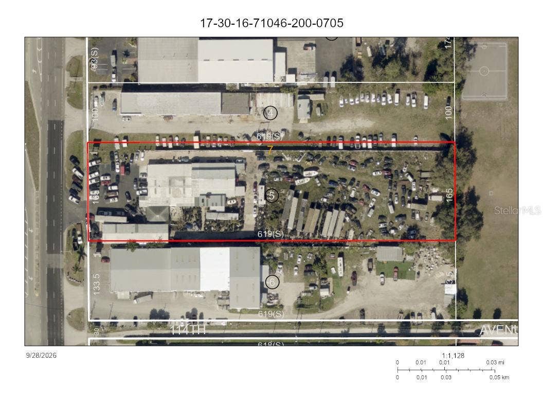 11455 66TH STREET, Largo, FL 33773 Pinellas County Enterprise GIS & Tax Parcel Viewer. "Overlay for illustrative purposes only; not a certified survey."