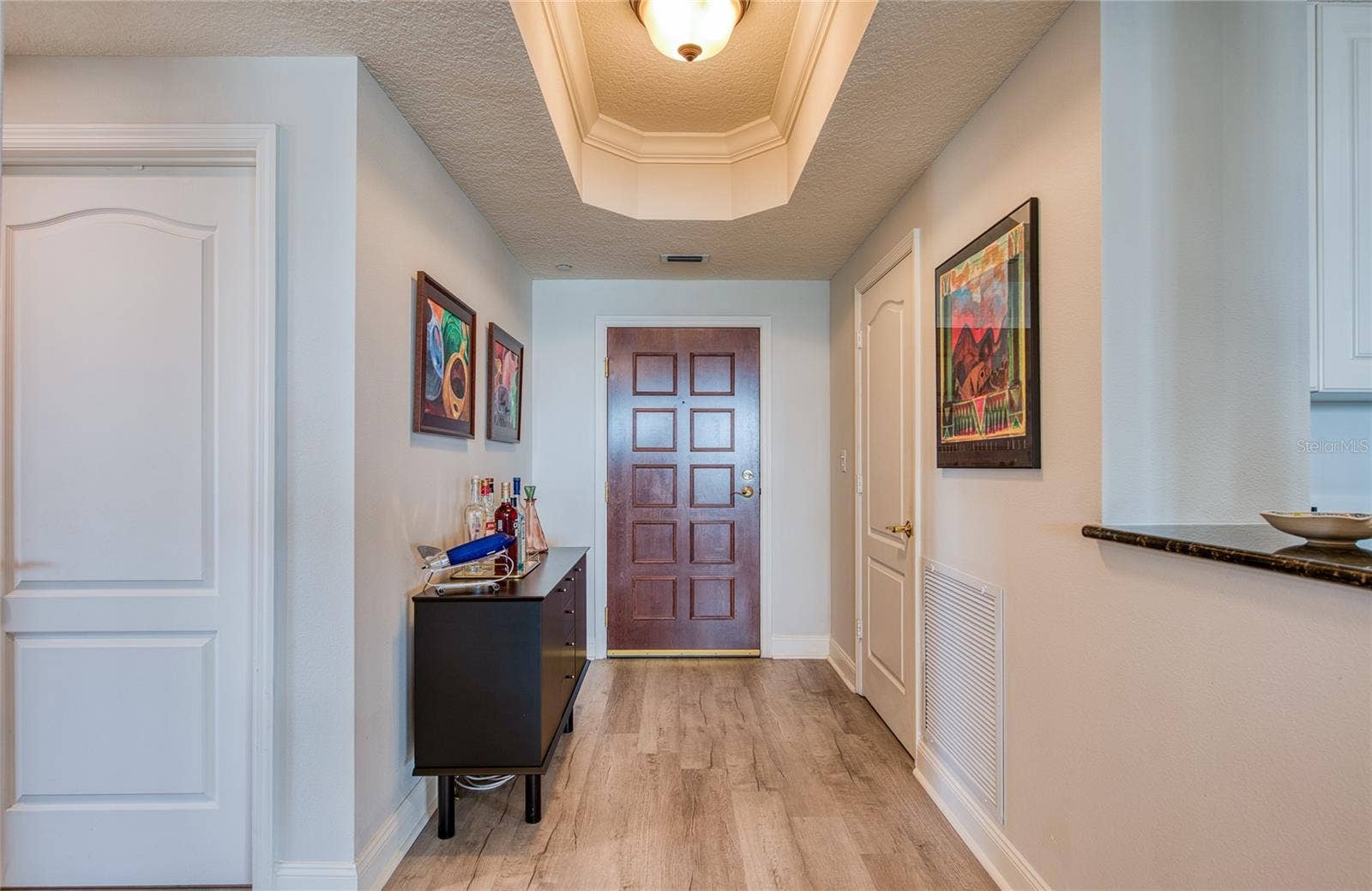 The Foyer opens into the Great Room.