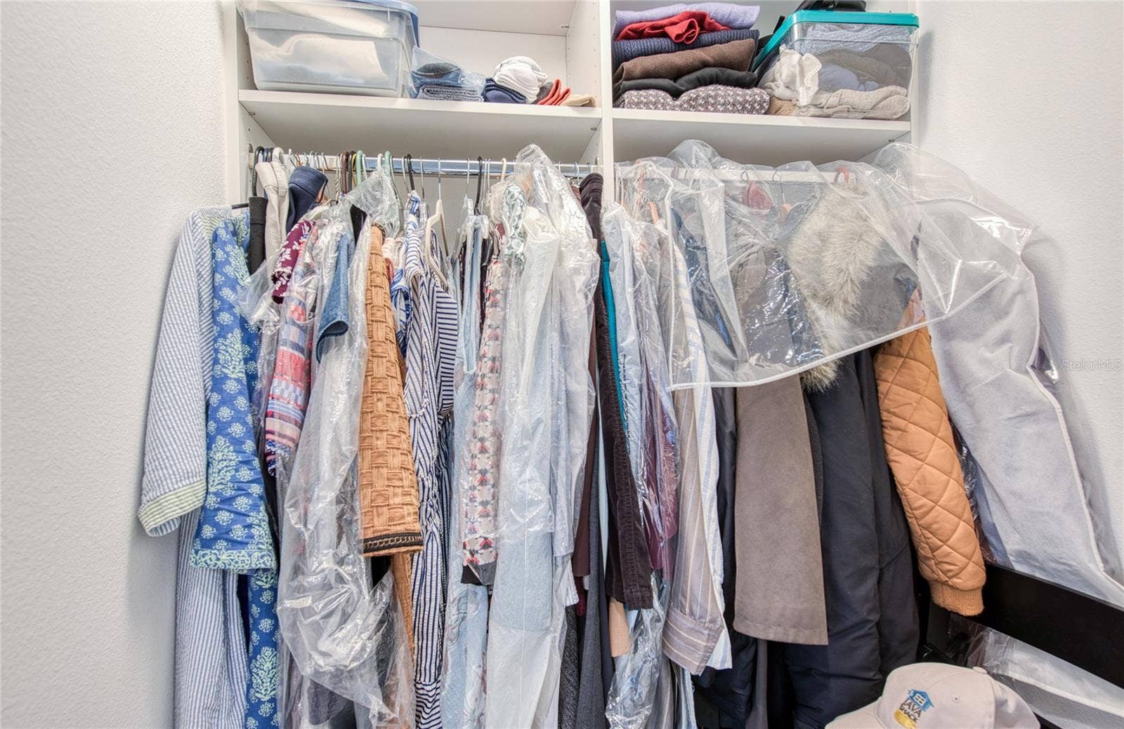 and another Reach-In Closet for hanging coats and clothes.