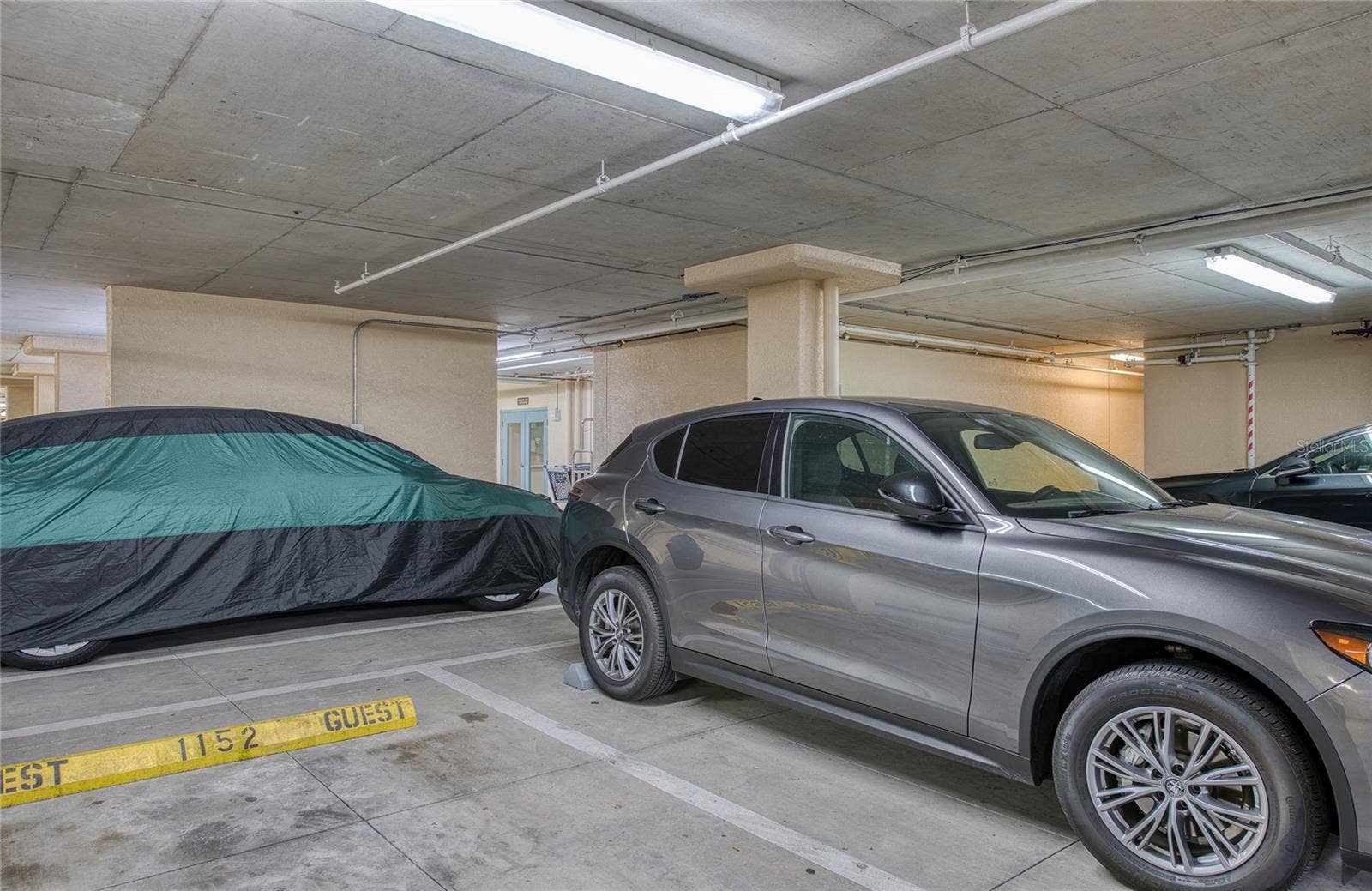 opens to your Assigned Parking Spade Nop. 1153.