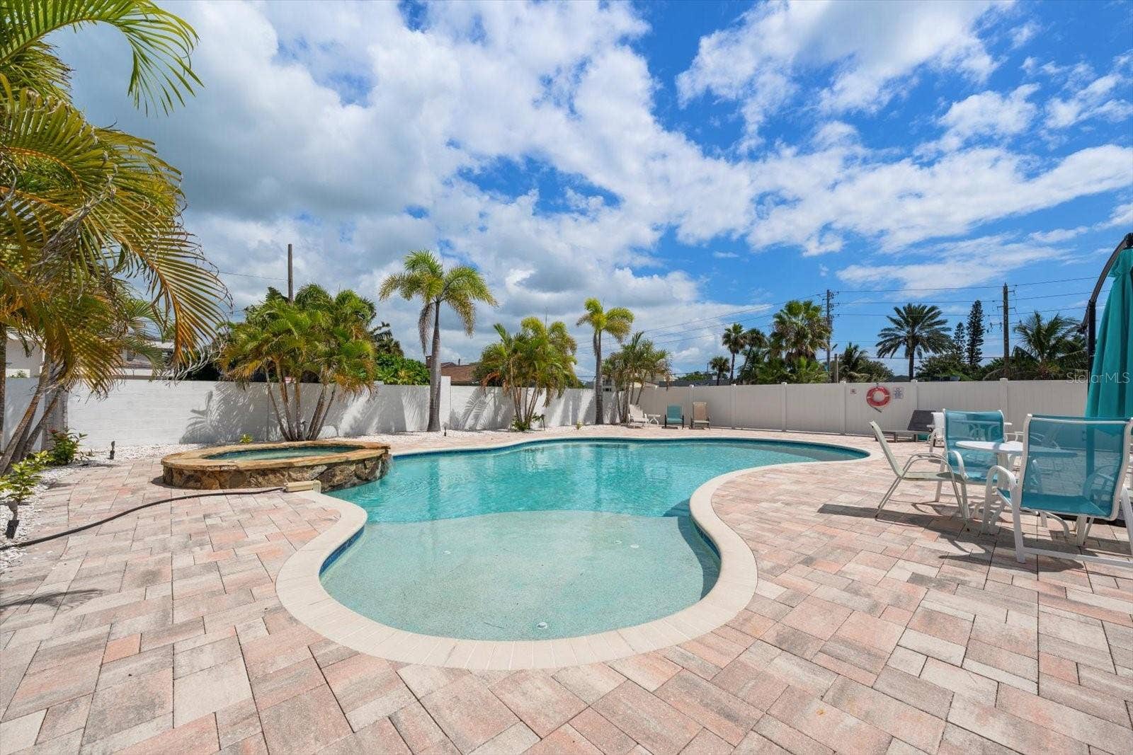 1512 GULF BOULEVARD, Indian Rocks Beach, FL 33785 The heated pool is so enjoyable after a day on the beach.