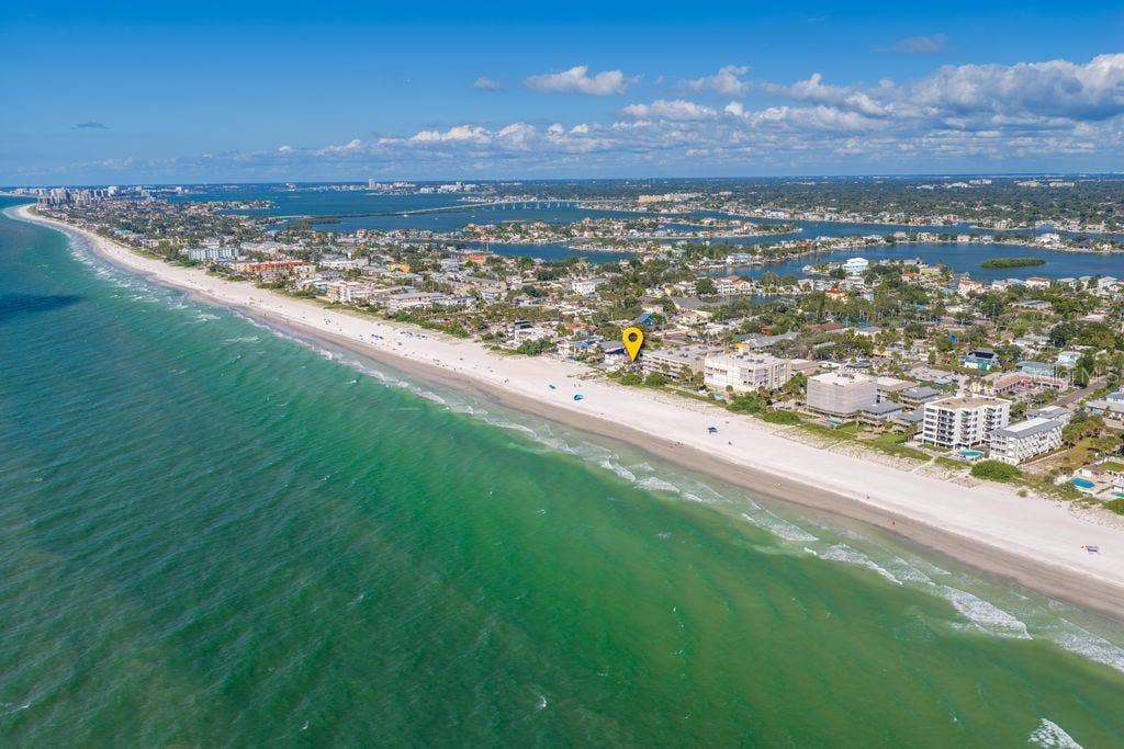 1512 GULF BOULEVARD, Indian Rocks Beach, FL 33785 Views to the north.