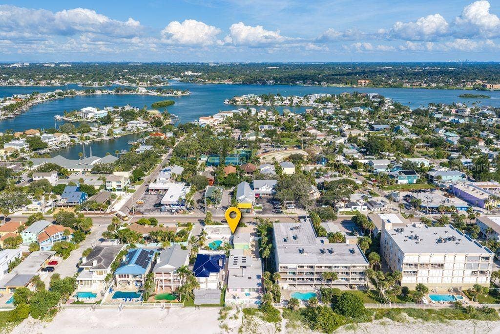 1512 GULF BOULEVARD, Indian Rocks Beach, FL 33785 View looking east back to Belleair and Clearwater