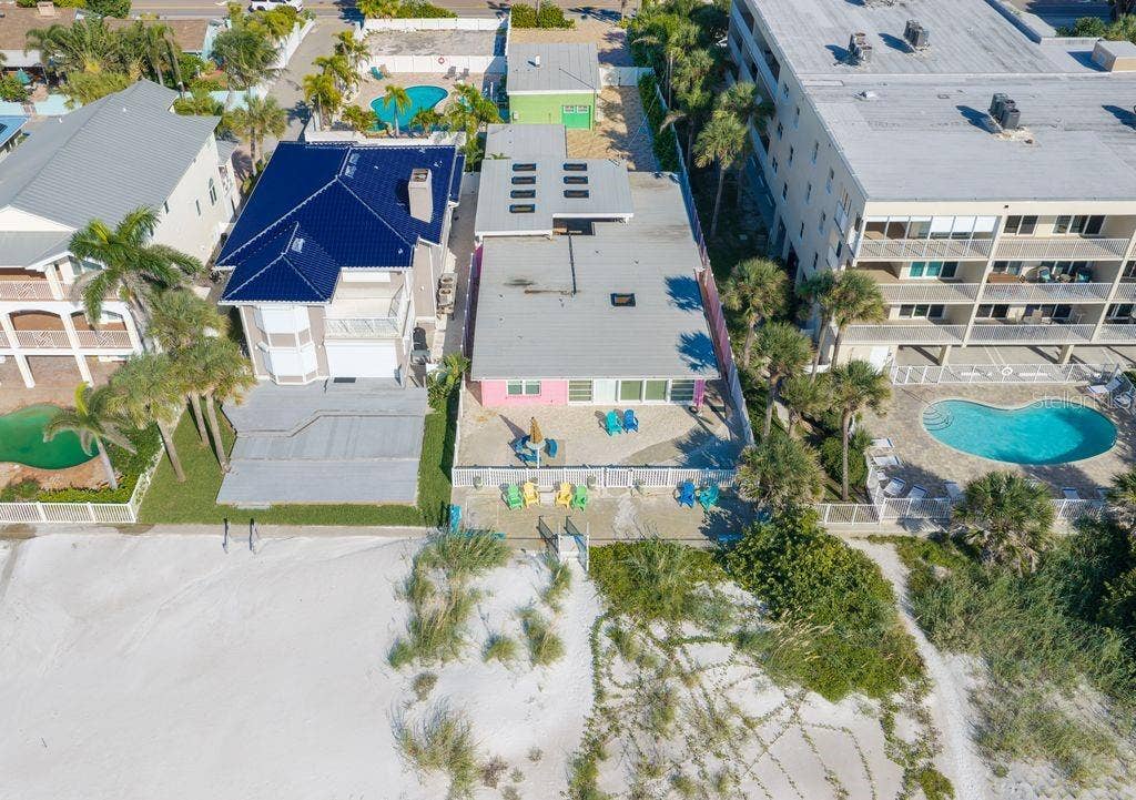 1512 GULF BOULEVARD, Indian Rocks Beach, FL 33785 Overhead view