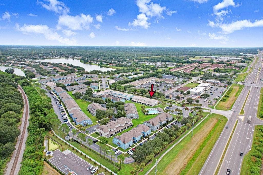 12635 KINGS CROSSING DRIVE, Gibsonton, FL 33534 Ariel View of Building