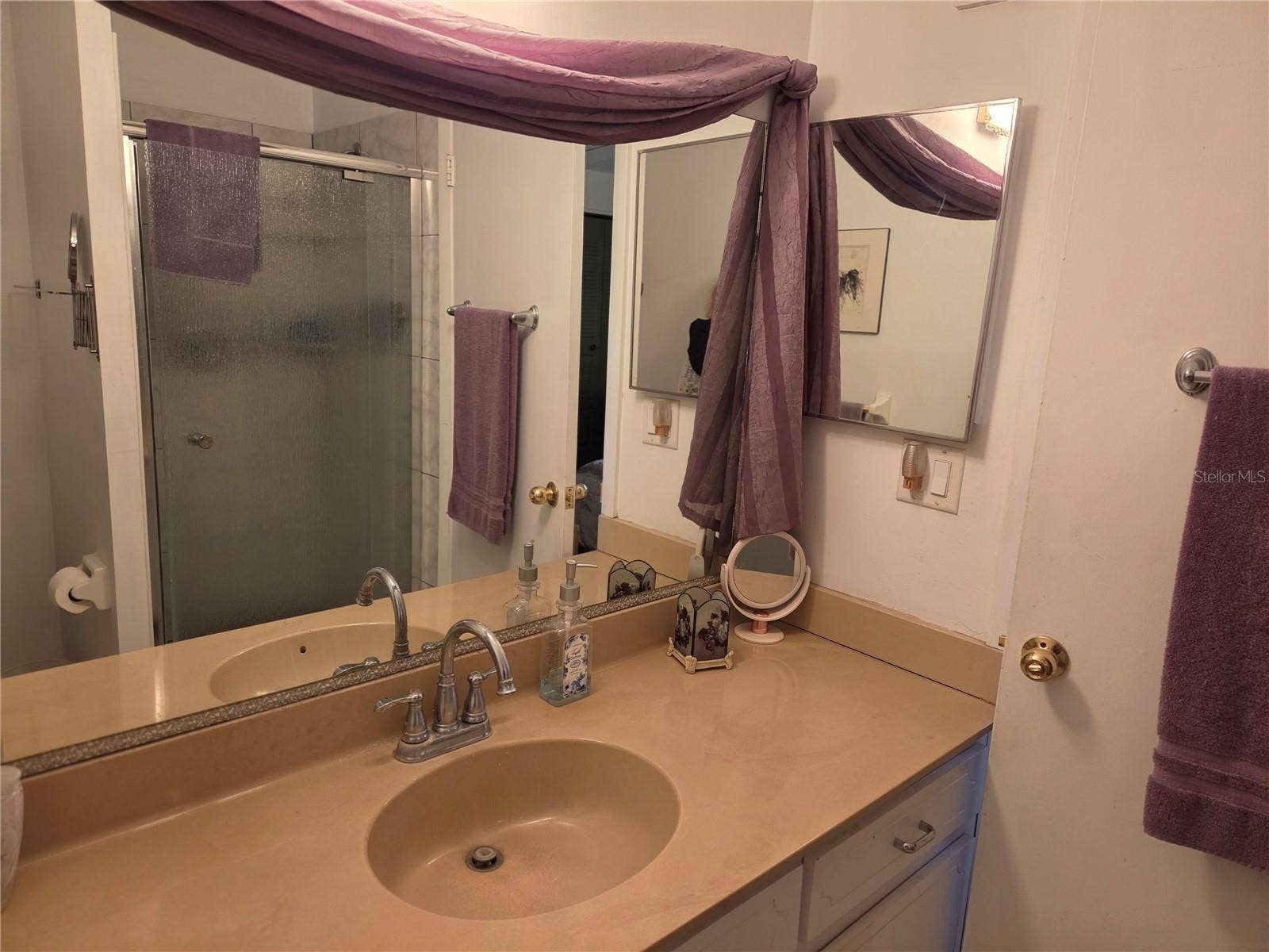5969 TERRACE PARK DRIVE N, #305, St Petersburg, FL 33709 Master bath has walk-in shower