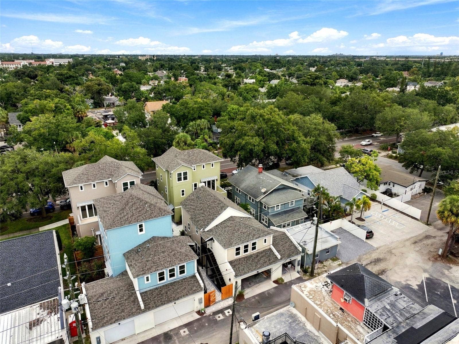 2534 1ST AVENUE N, St Petersburg, FL 33713 Aerial View of Property