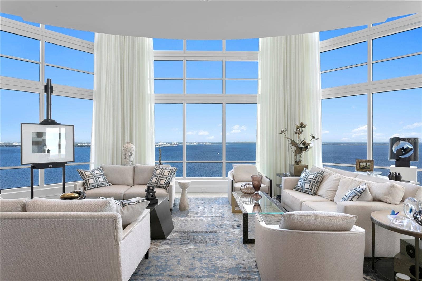 First steps inside capture this open bay view