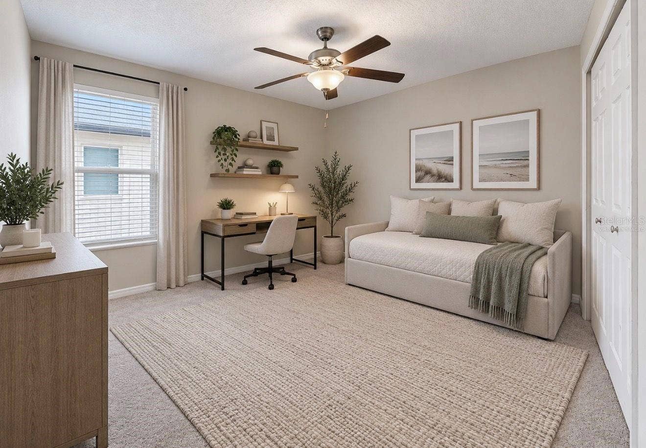 11911 FIELD THISTLE COURT, Riverview, FL 33579 Secondary Bedroom | Virtually Staged