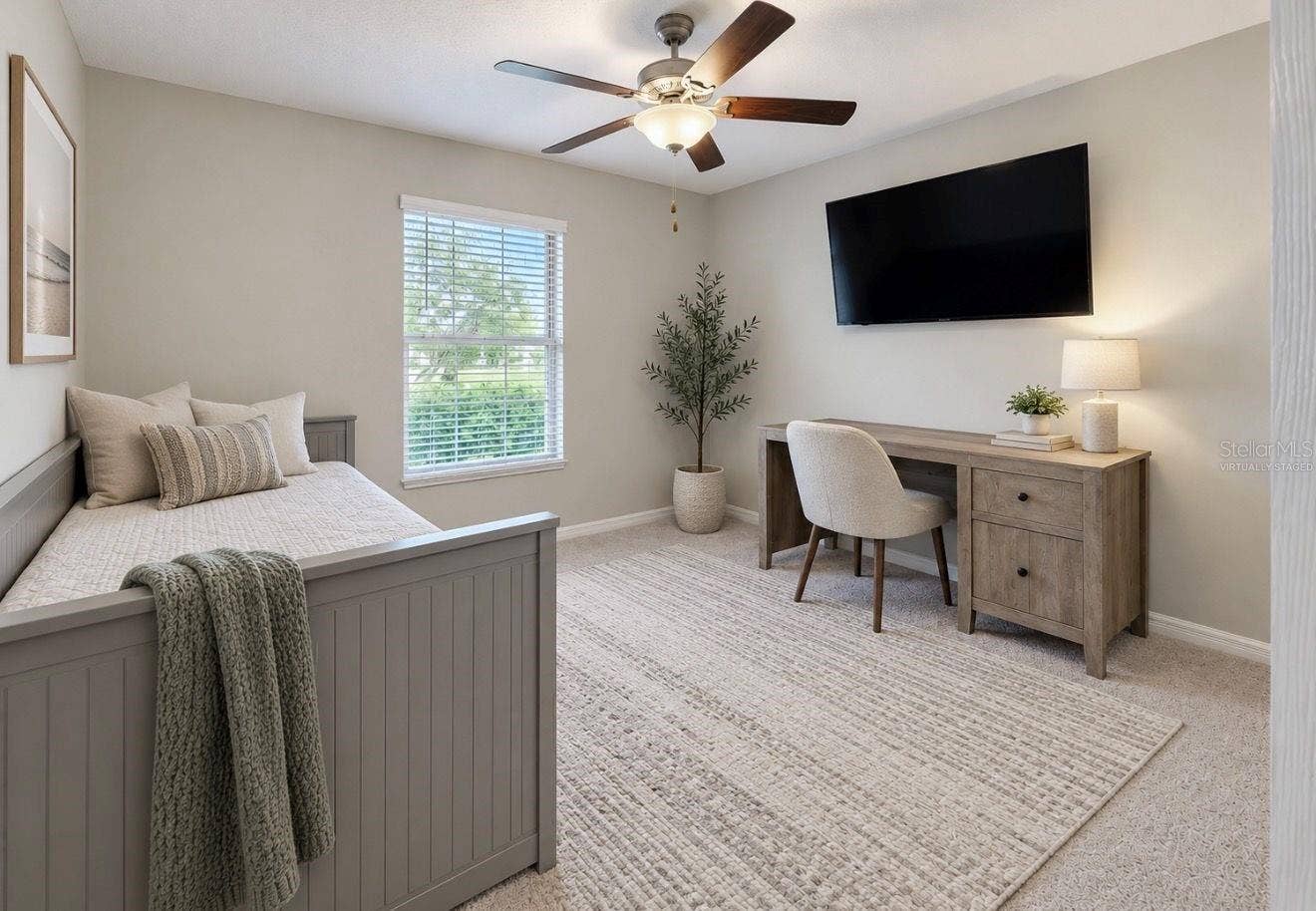 11911 FIELD THISTLE COURT, Riverview, FL 33579 Secondary Bedroom | Virtually Staged