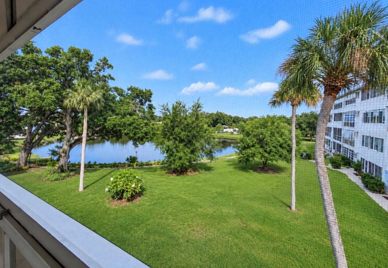 8075 112TH STREET, #302, Seminole, FL 33772 View from back patio
