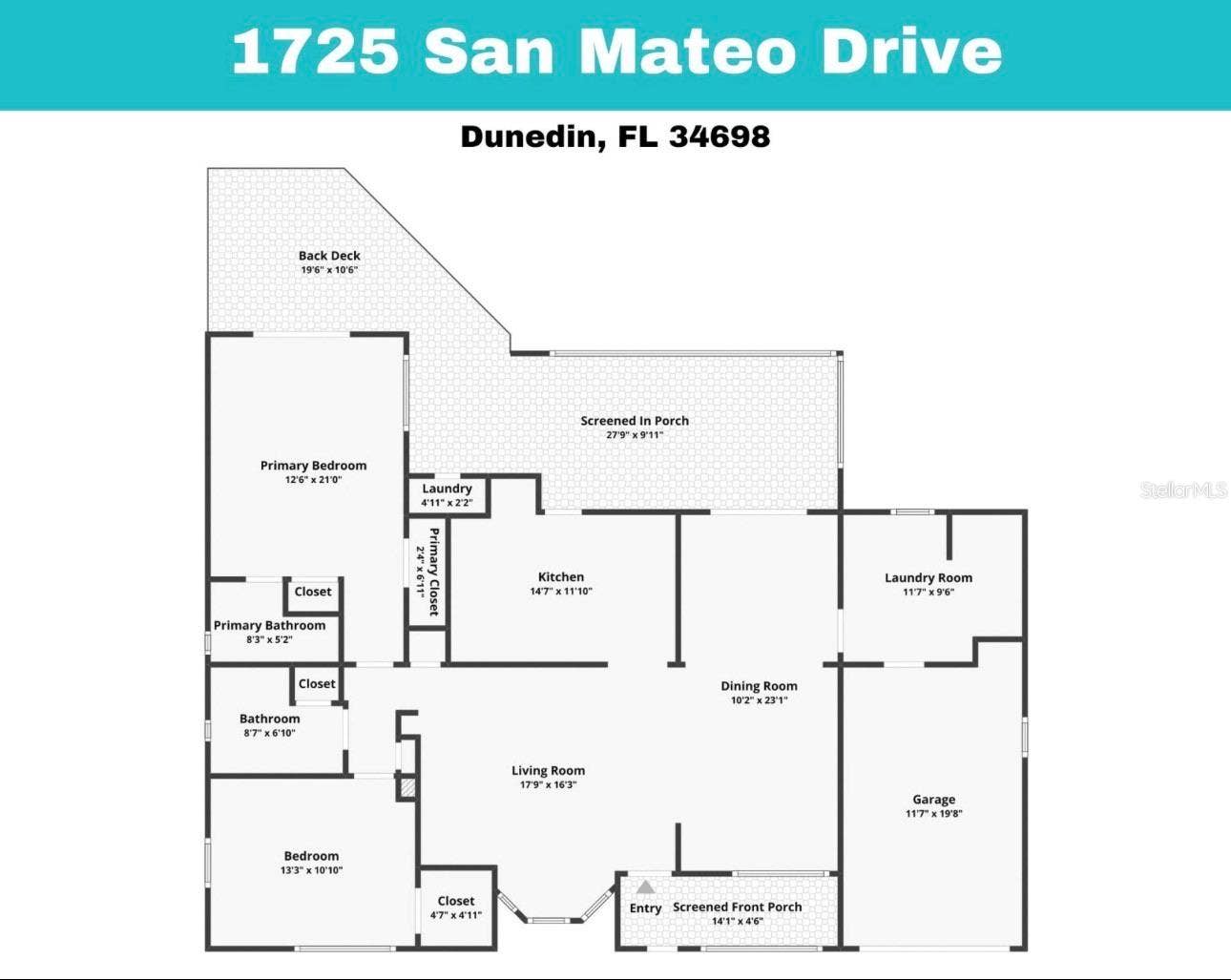 1725 SAN MATEO DRIVE, Dunedin, FL 34698 1725 SAN MATEO DRIVE, Dunedin, FL 34698