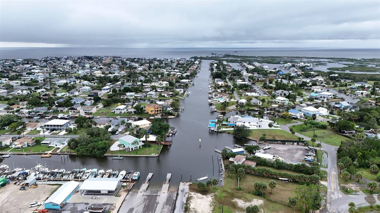PINEDALE COURT, Hernando Beach, FL 34607 Hernando Beach Boat Ramp - Aerial