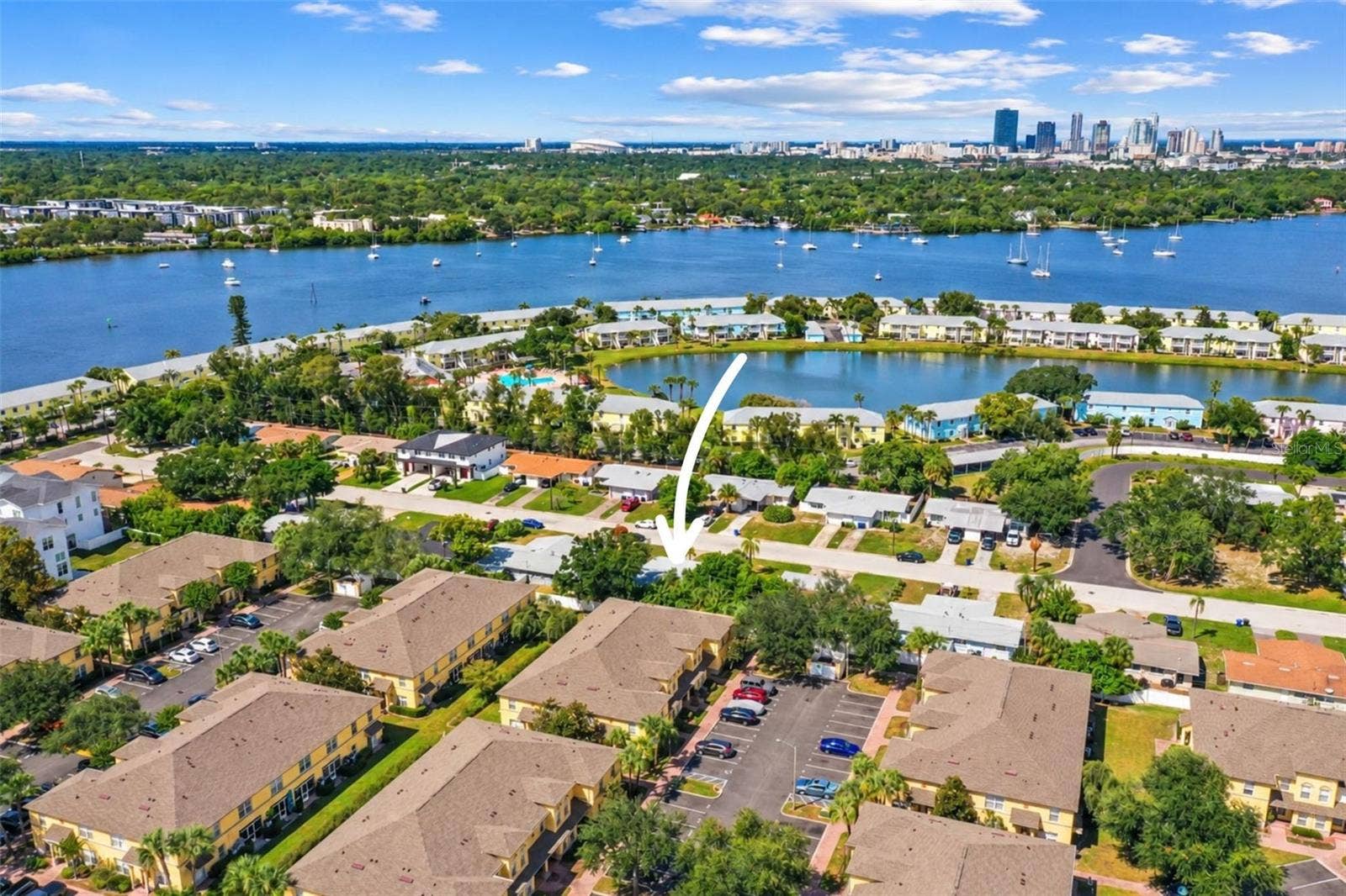 173 38TH AVENUE SE, St Petersburg, FL 33705 Aeriai View