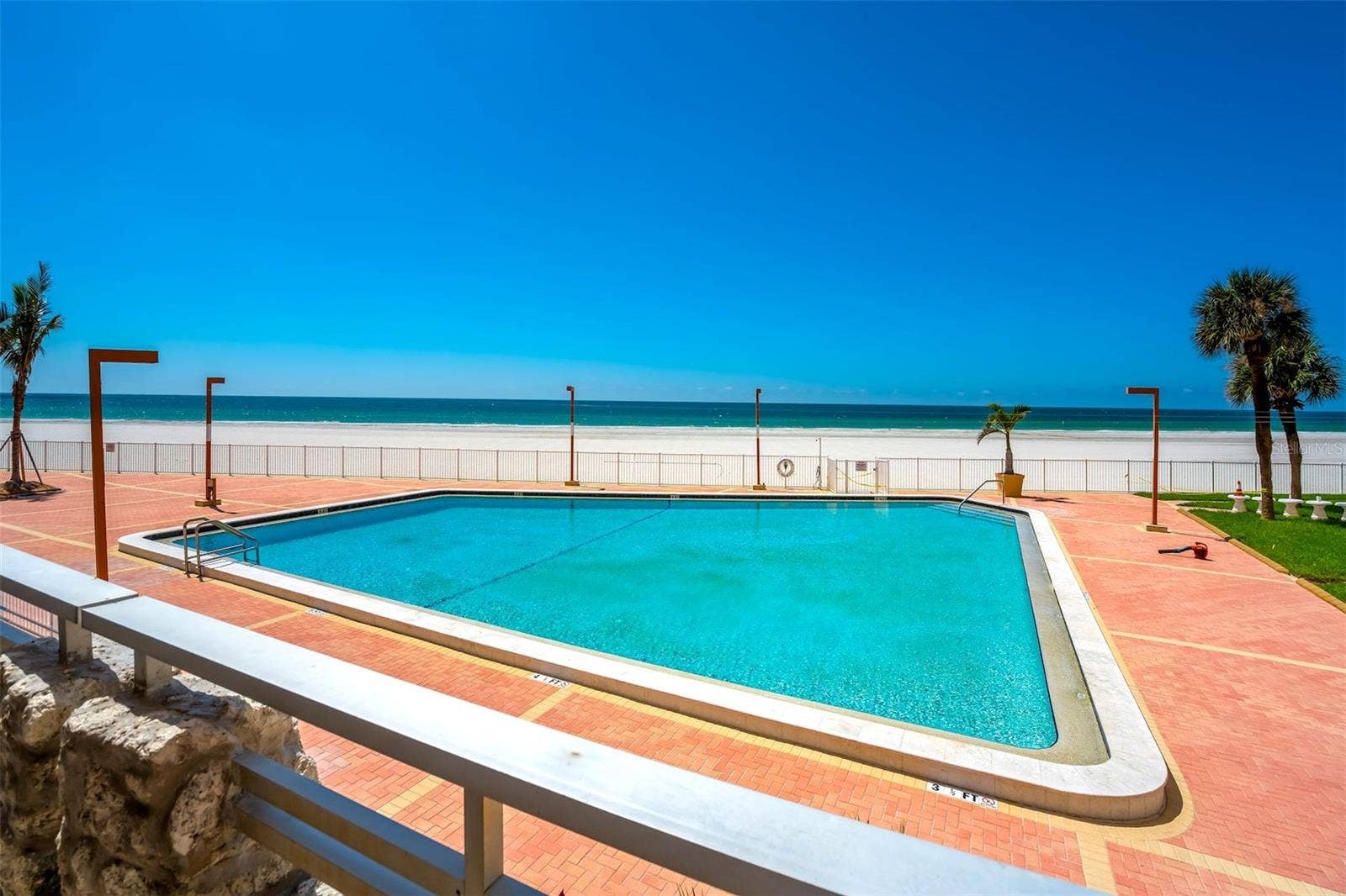 17920 GULF BOULEVARD, #102, Redington Shores, FL 33708 Large Pool Deck