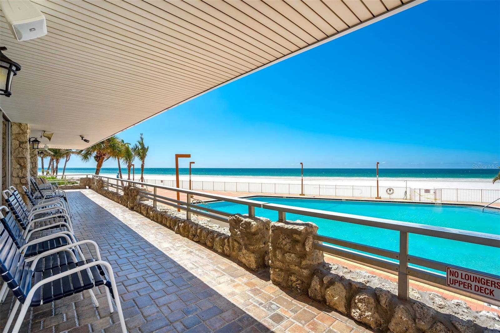 17920 GULF BOULEVARD, #102, Redington Shores, FL 33708 Poolside View