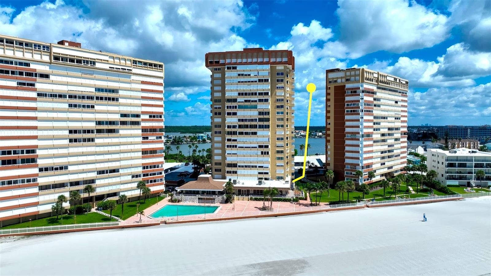 17920 GULF BOULEVARD, #102, Redington Shores, FL 33708 Fabulous Beachfront Location