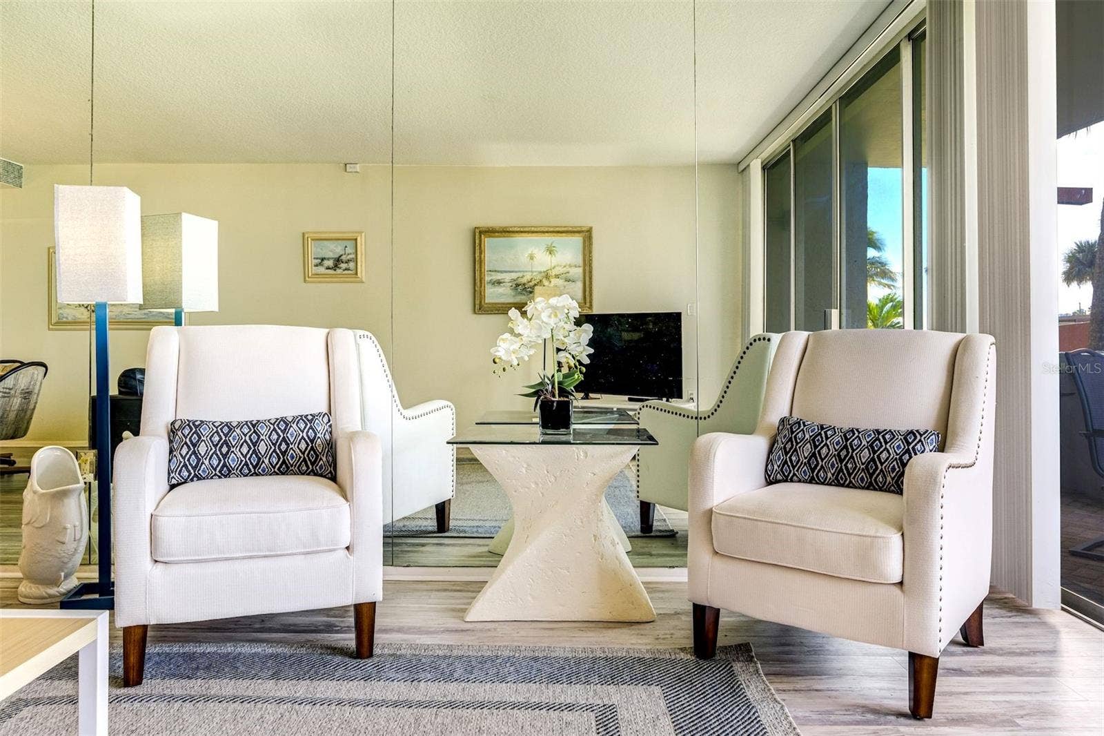 17920 GULF BOULEVARD, #102, Redington Shores, FL 33708 Living Room