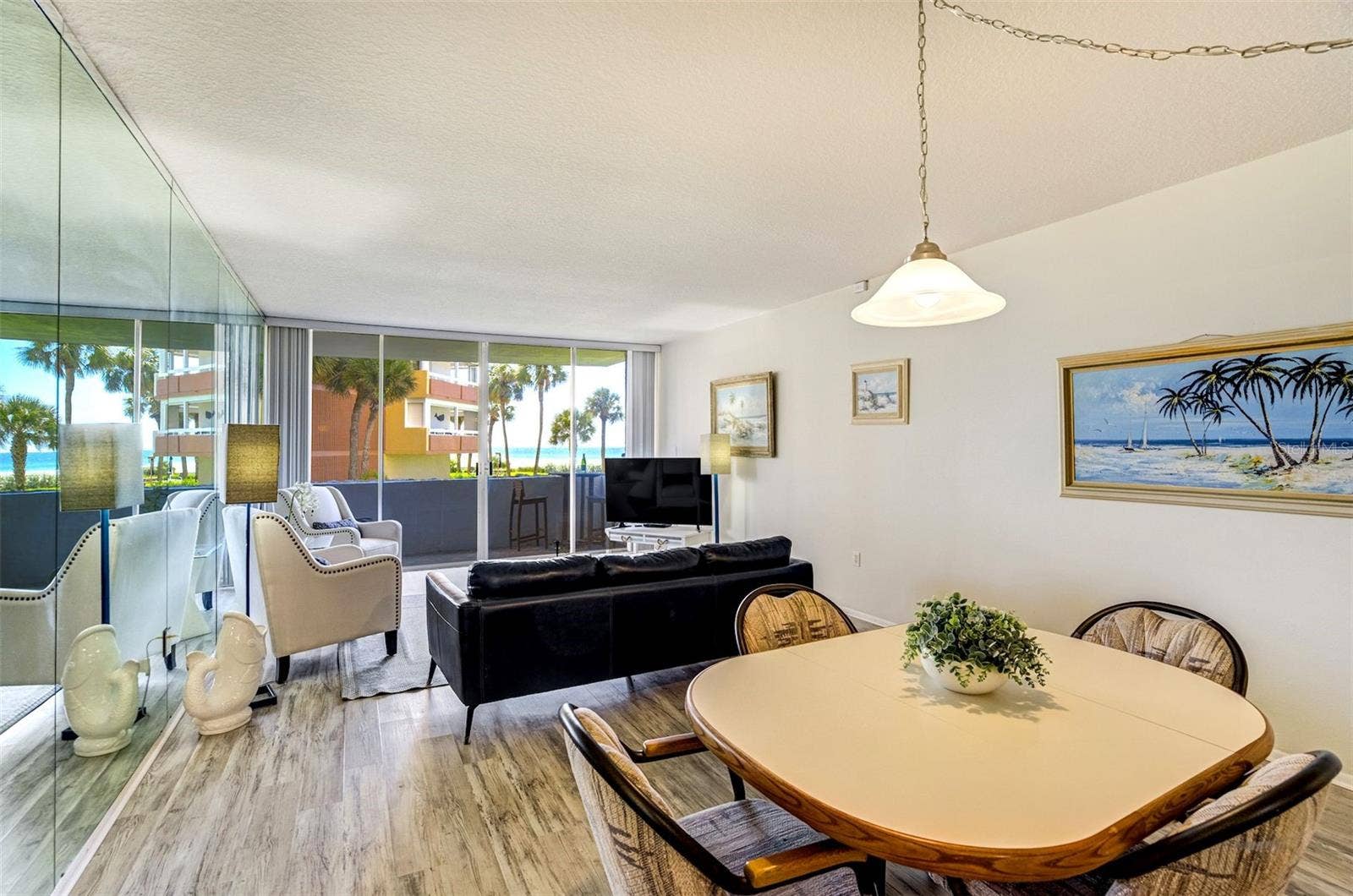 17920 GULF BOULEVARD, #102, Redington Shores, FL 33708 Combined Living Room and Dining Room