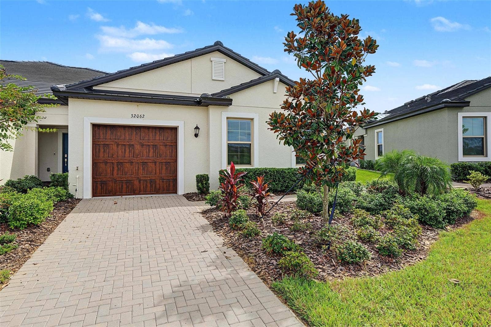 Pavered driveway