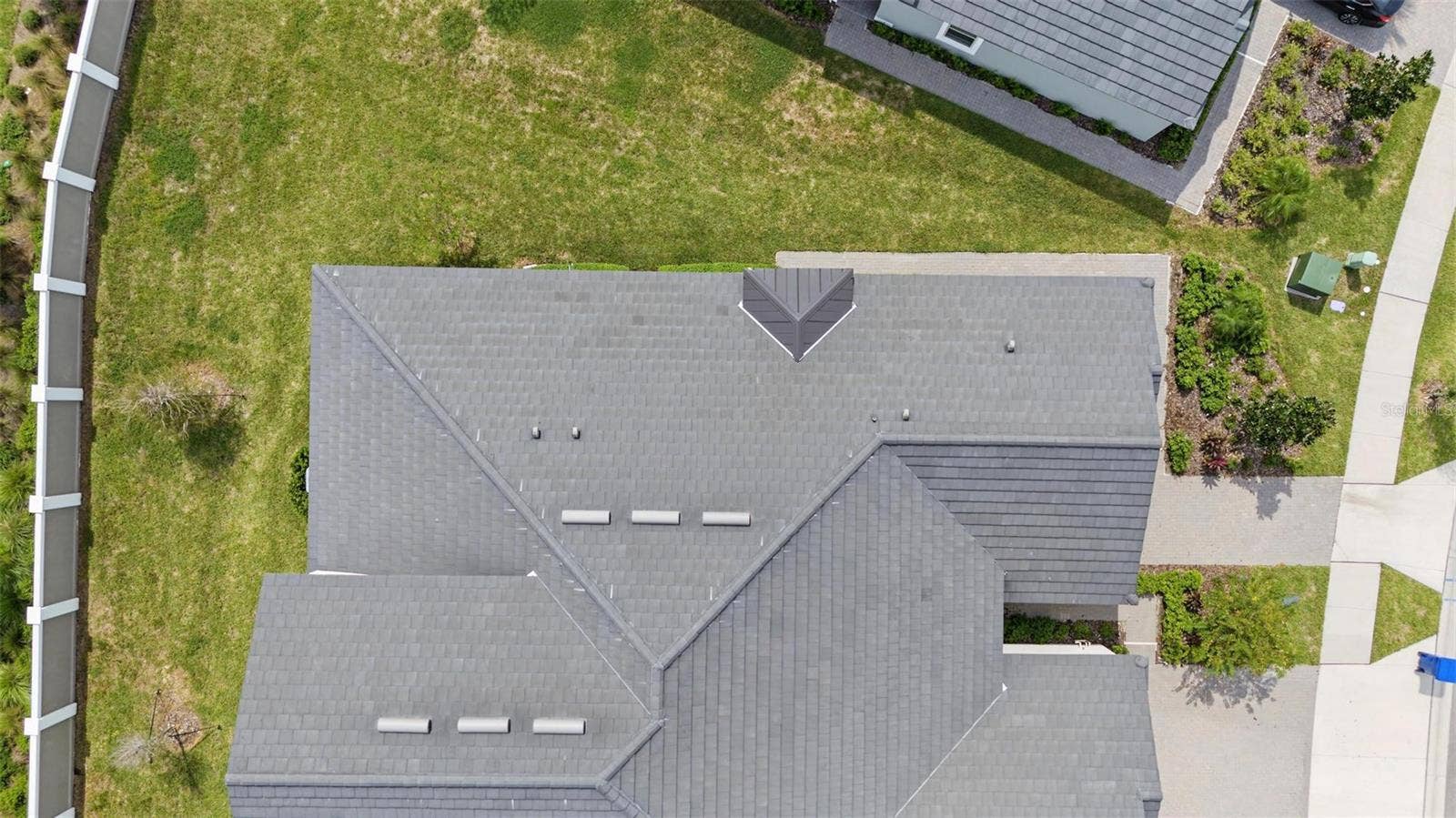 tile roof is maintained by the HOA